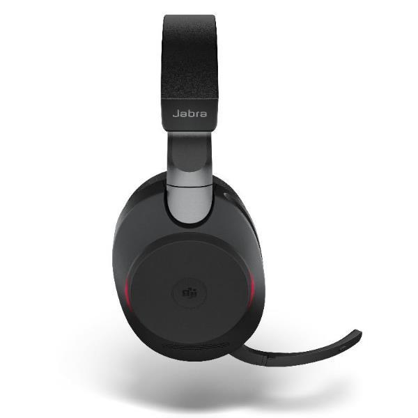 Jabra Evolve2 85 UC Stereo - Cuffie con microfono - dimensione completa - Bluetooth - senza fili, cablato - eliminazione rumore attivata - jack 3,5 mm - isolamento dal rumore - nero