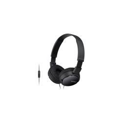 Sony MDR-ZX110AP - Cuffie con microfono - dimensione completa - cablato - jack 3,5 mm - nero