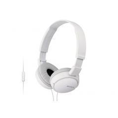 Sony MDR-ZX110AP - Cuffie con microfono - dimensione completa - cablato - jack 3,5 mm - bianco