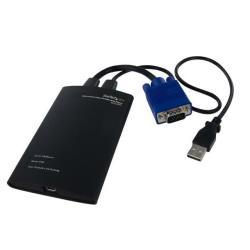 StarTech.com Laptop crash cart adapter portatile Console KVM a USB 2.0 - Switch KVM - 1 x KVM port(s) - 1 utente locale - desktop