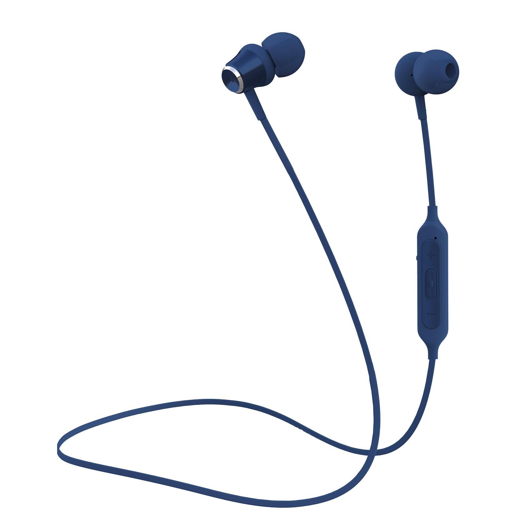 Celly Bh Stereo 2 - Auricolari con microfono - in-ear - Bluetooth - senza fili - blu