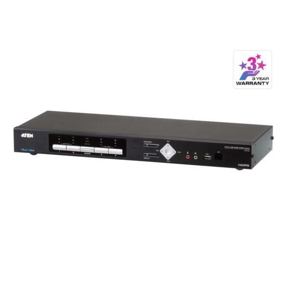 ATEN 4-PORT USB HDMI MULTI-VIEW KVMP