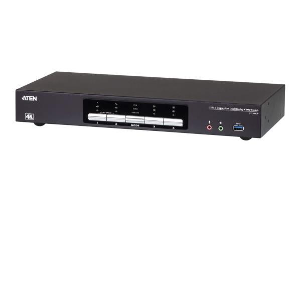 ATEN CS1944DP - Switch KVM / audio / USB - 4 x KVM / audio - 4 utenti locali - desktop
