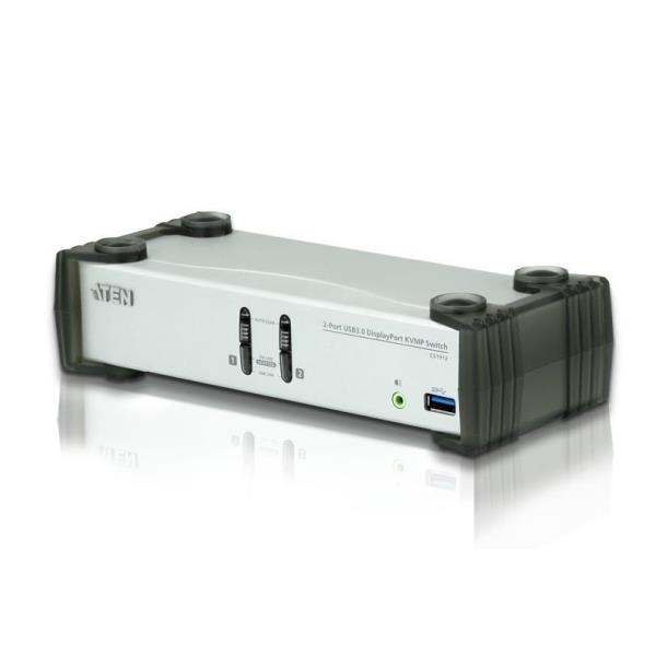 ATEN CS1912 KVMP Switch - Switch KVM / audio / USB - 2 x KVM / audio / USB - 1 utente locale - desktop