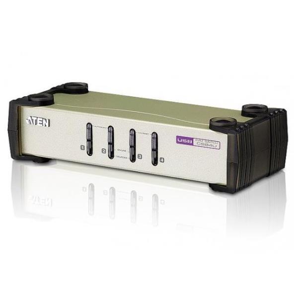 ATEN CubiQ CS84U - Switch KVM - 4 x KVM port(s) - 1 utente locale - desktop