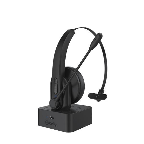 =>>SW HEADSET WIRELESSMONO BK