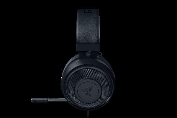 Razer Kraken - Cuffie con microfono - dimensione completa - cablato - jack 3,5 mm - isolamento dal rumore - nero