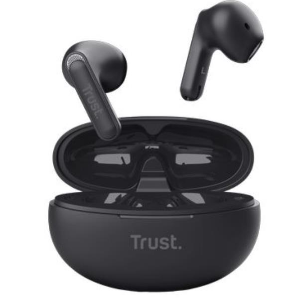 Trust Yavi - True wireless earphones con microfono - in-ear - Bluetooth - nero