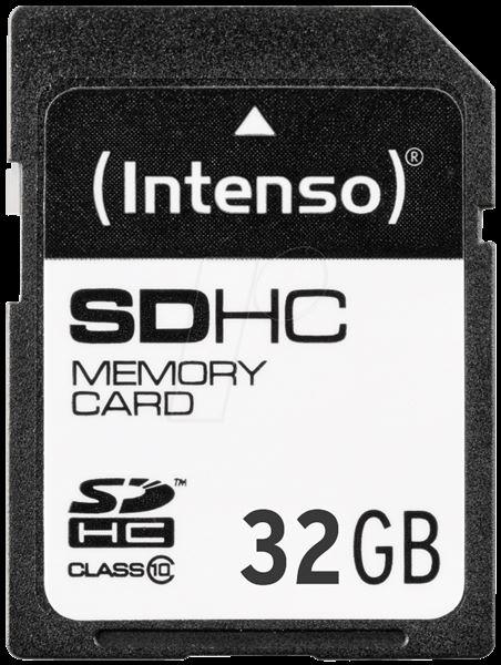 Intenso Class 10 - Scheda di memoria flash - 32 GB - Class 10 - SDHC
