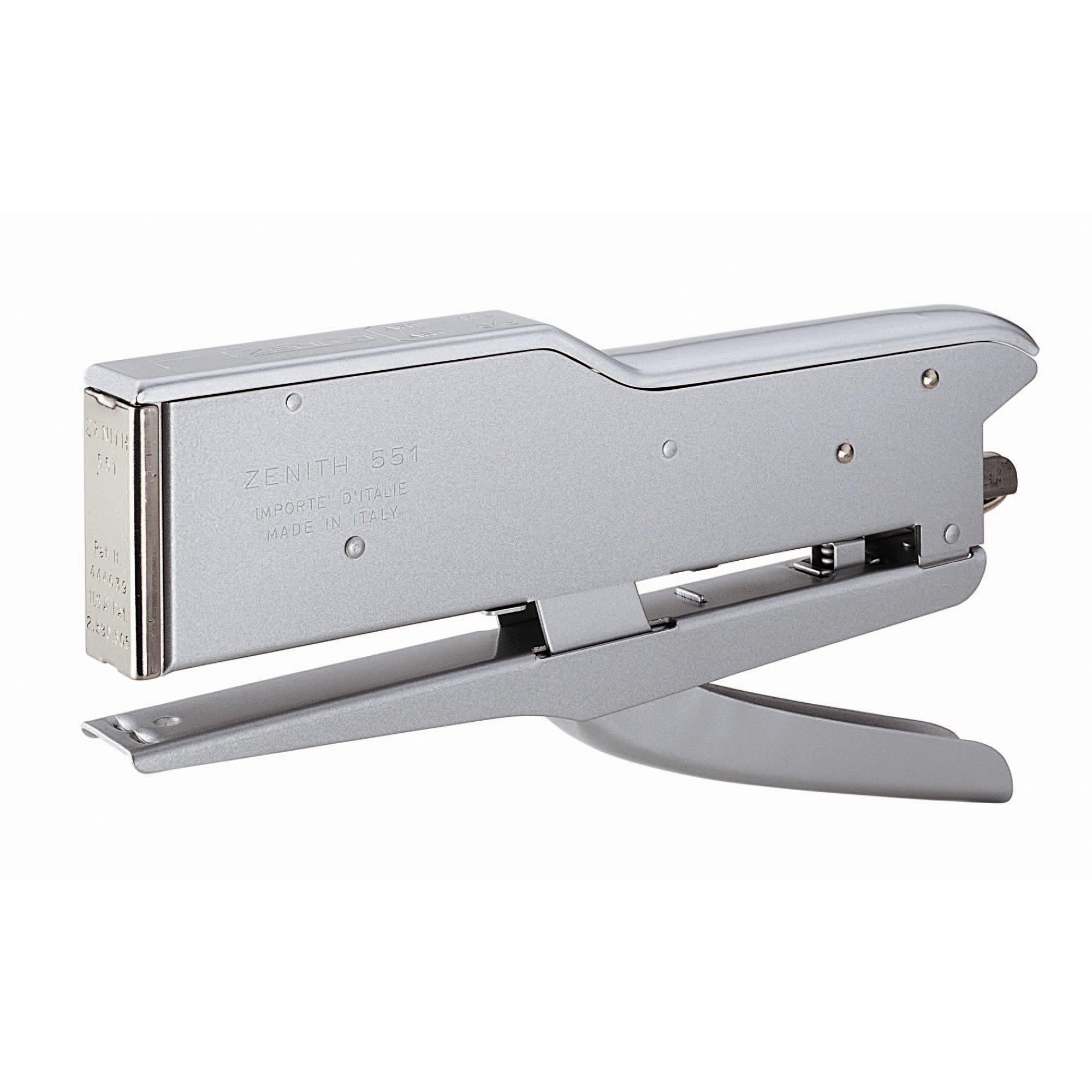 Cucitrice a pinza 551 alluminio   1 scatola 1000 punti acciaio naturale 24/6