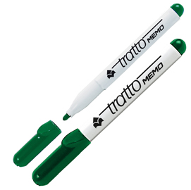 MARCATORE TRATTO MEMO NERO P/TONDA 4 0 MM TRATTO 1 0-2 5 MM INCHIOSTRO CANCELLABILE A SECCO PER LAVAGNE BIANCHE (CONF.12)