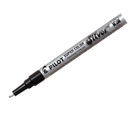 Marker Fine Silver argento punta tonda 3 0 mm tratto 1 0 mm (conf.12)