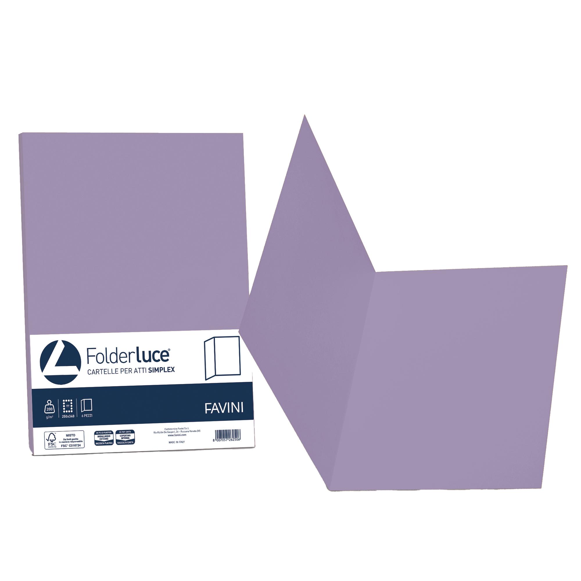 Cartellina semplice Luce - 200 gr - A4 …