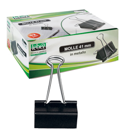Lebez - Clip per protezione da sovraccarico - 41 mm - metallo - pacco da 12