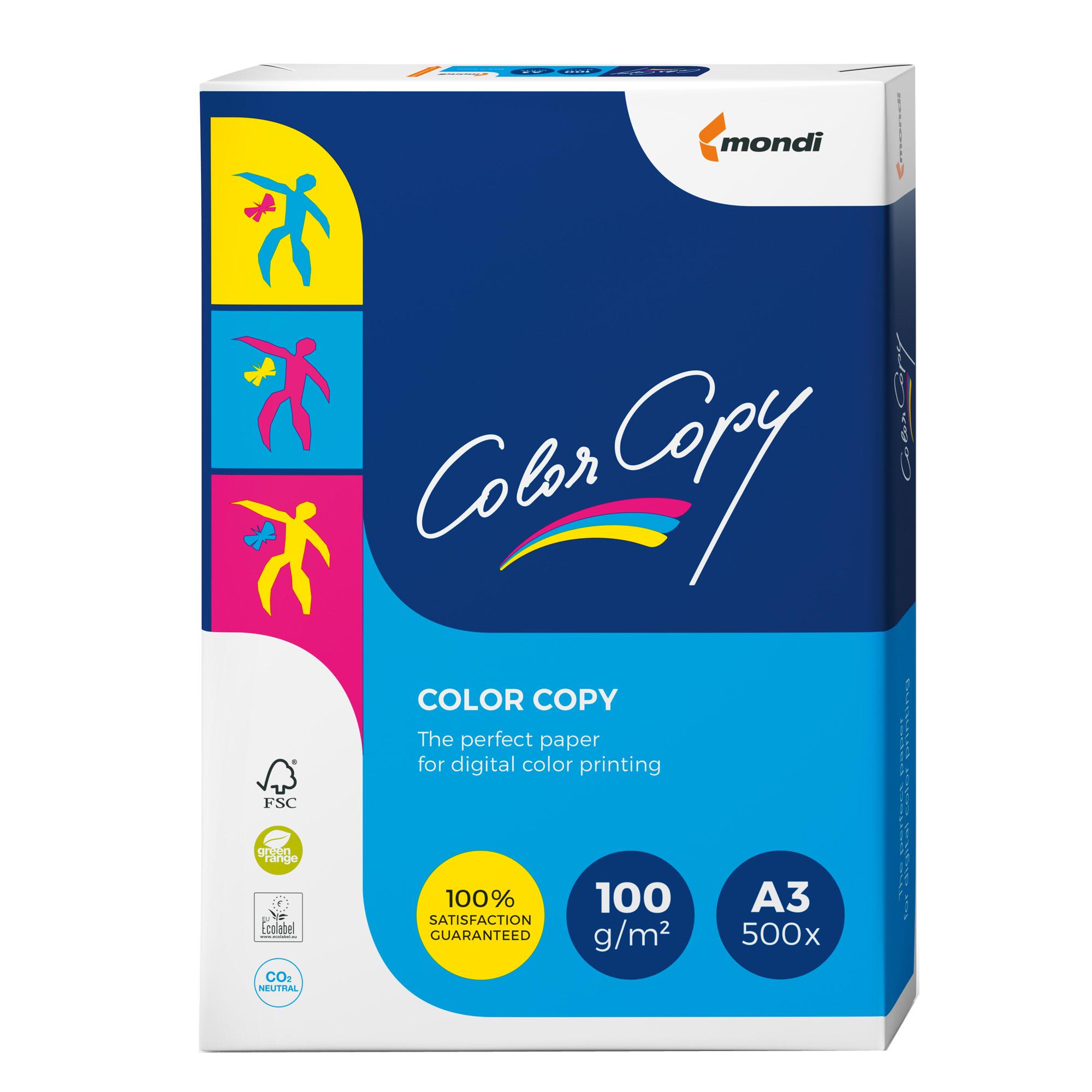 Mondi Color Copy - 106 micron - bianco - A3 (297 x 420 mm) - 100 g/m² - 500 fogli Carta