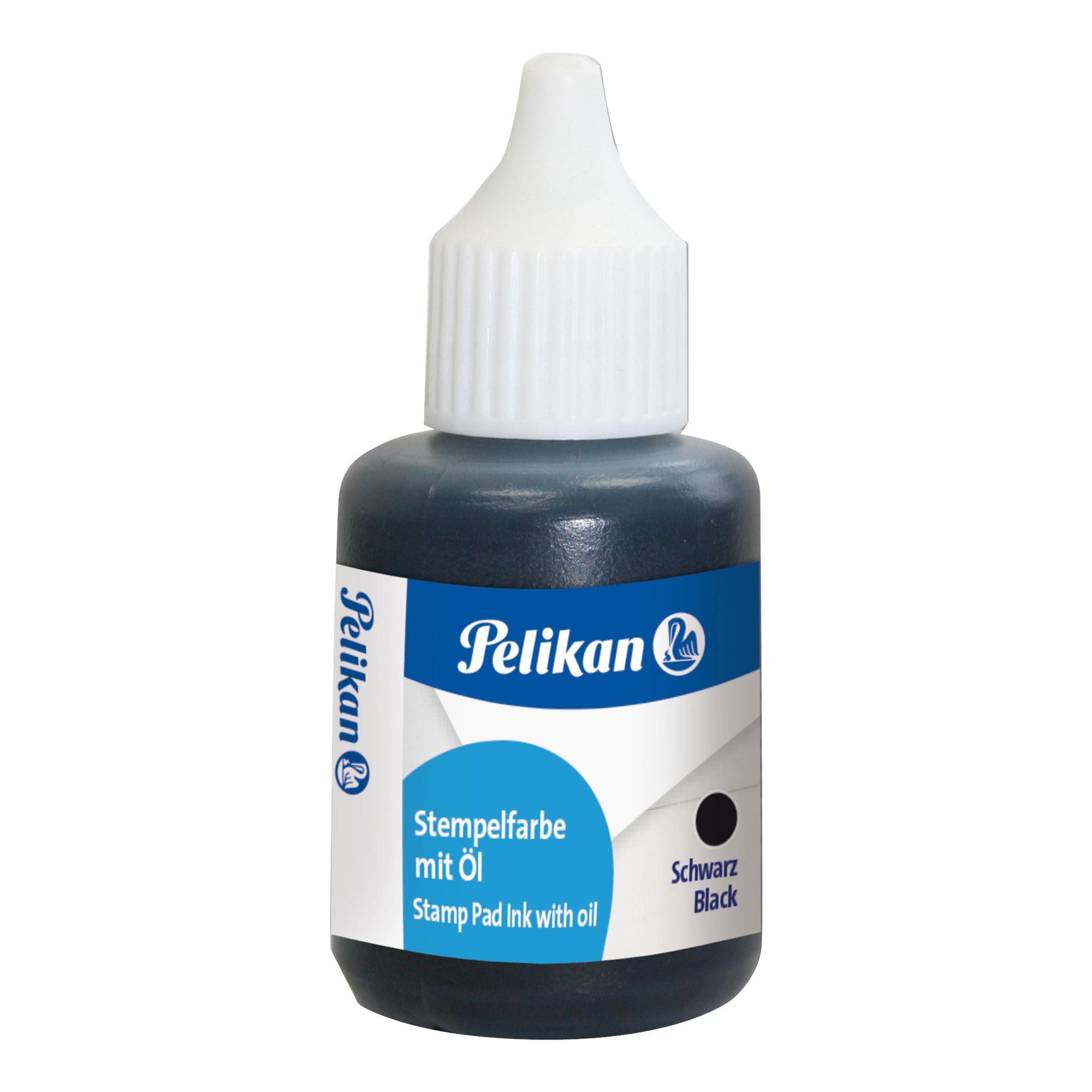 Pelikan INCHIOSTRO PER TIMBRI - 30 ML - NERO