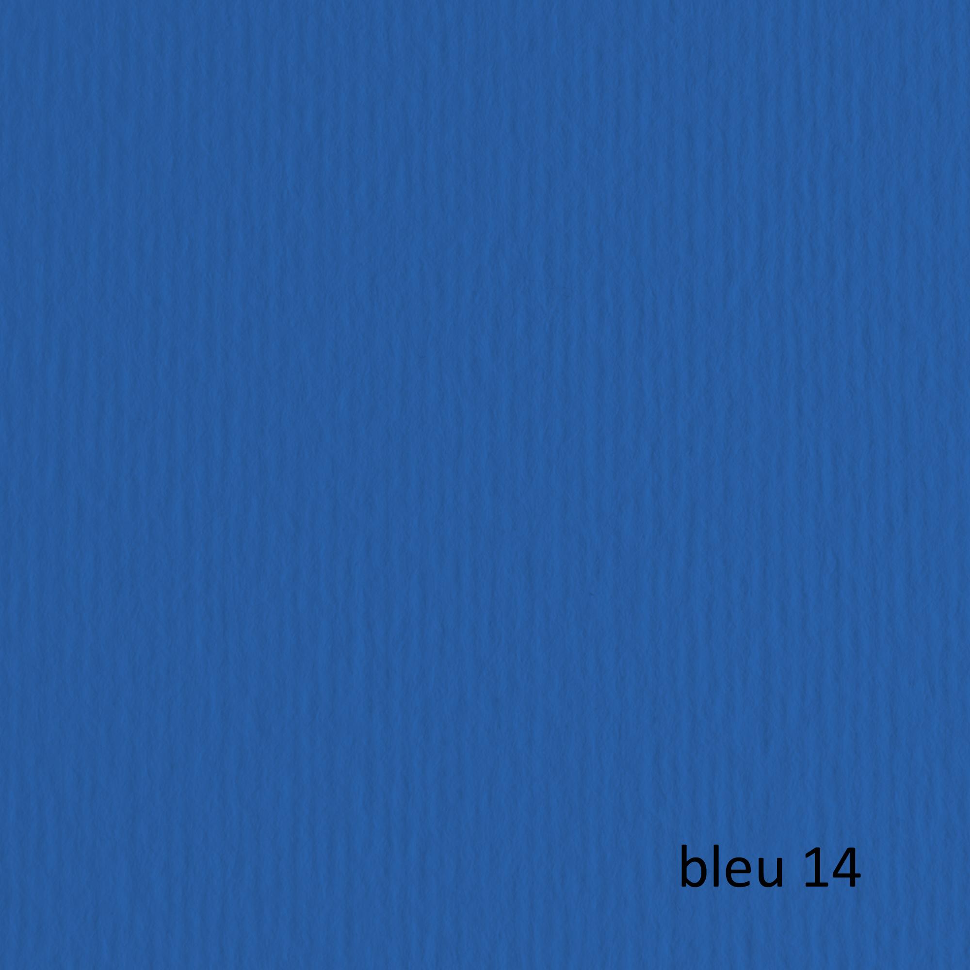 Cartoncino Elle Erre - 70x100cm - 220gr - blu 114 - Fabriano - blister 10 fogli