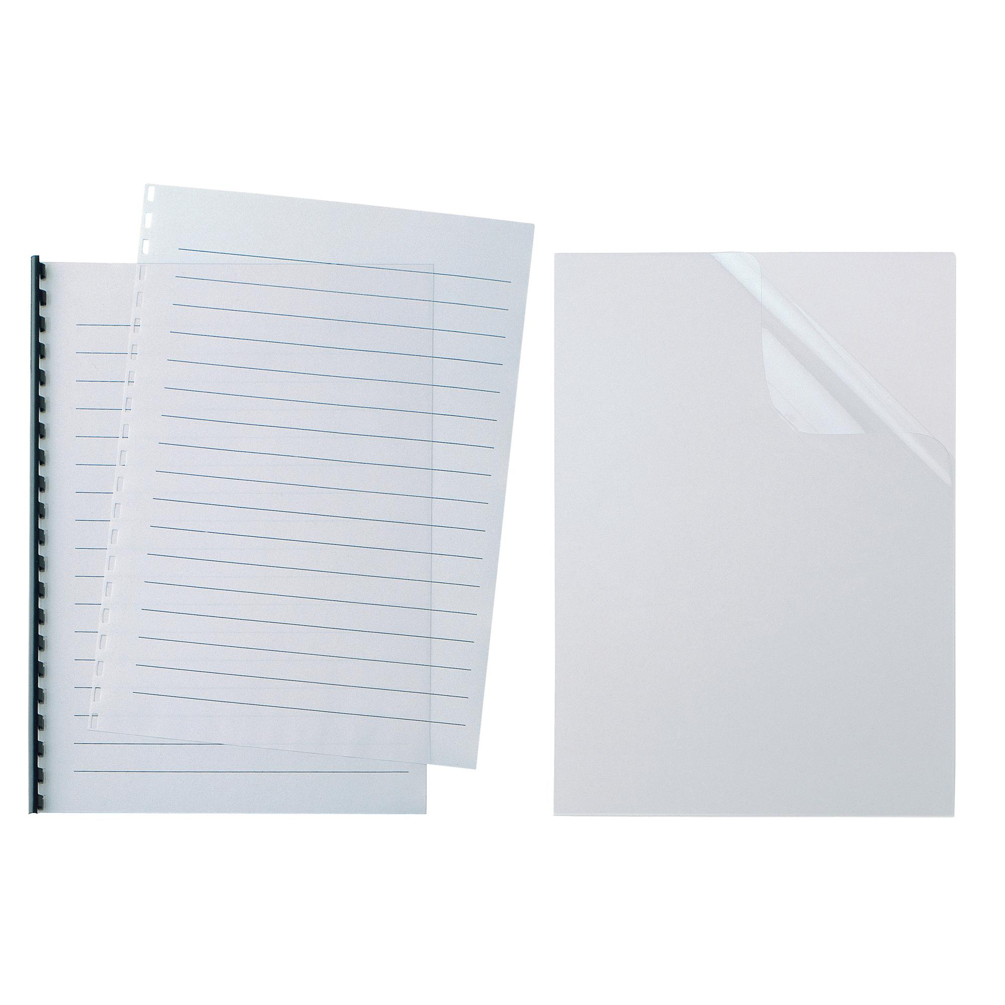 Copertine Video A4 R20 - PVC - 180 micron - neutro trasparente - Sei Rota - scatola 100 pezzi