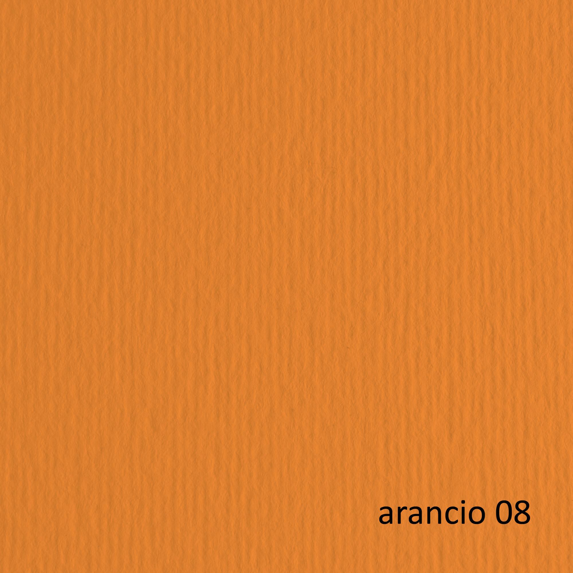 Cartoncino Elle Erre - 50x70cm - 220gr - arancio 108 - Fabriano -  blister 20 fogli