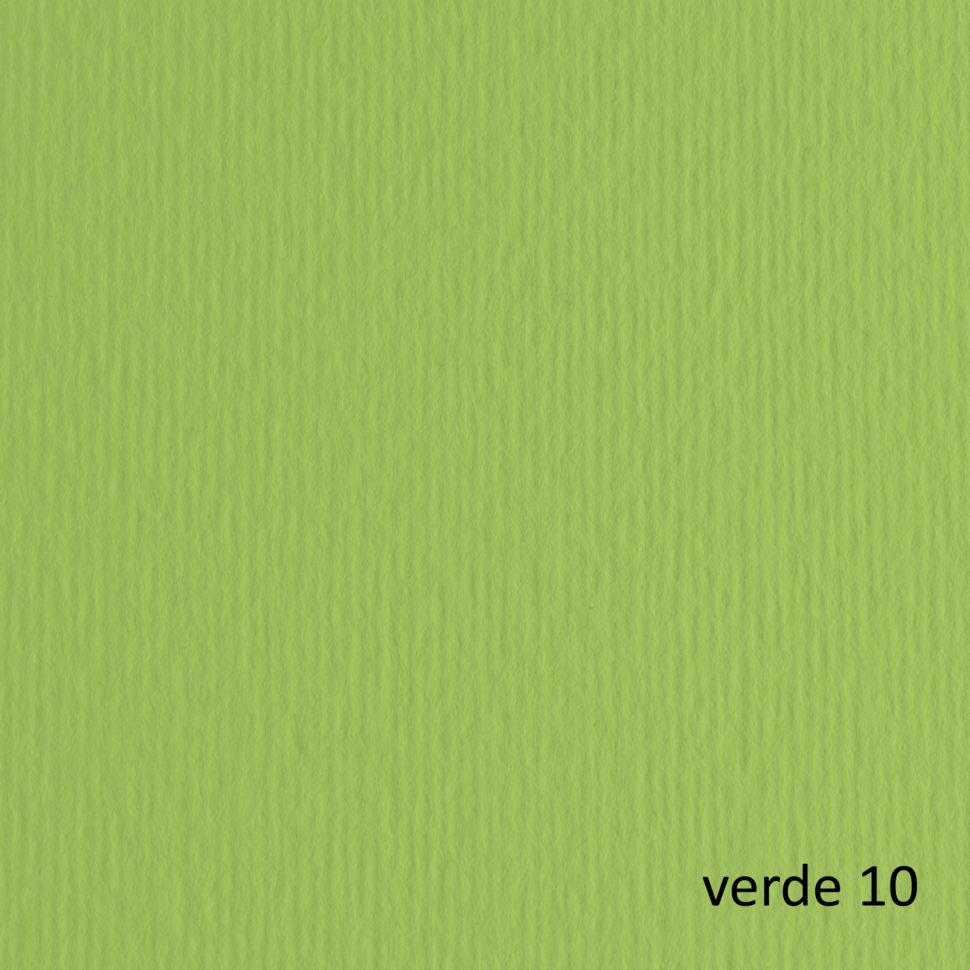 Cartoncino Elle Erre - 50x70cm - 220gr - verde pisello 110 - Fabriano -  blister 20 fogli