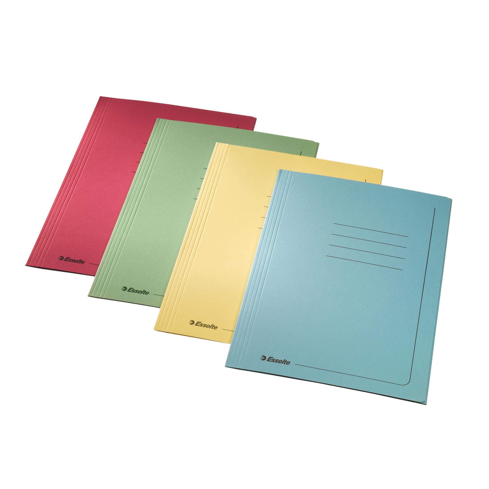CF25CARTELLE 3 LEMBI MANILLA BLU F.TO 25 X 35 CM