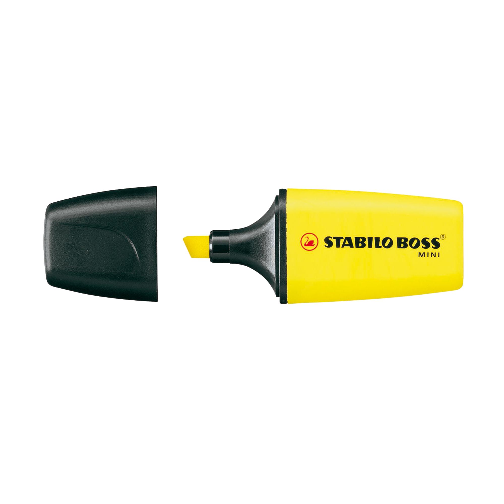 Evidenziatore Boss Mini - punta scalpello - tratto …