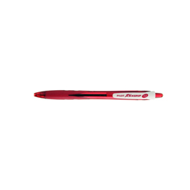 Penna a sfera a scatto Rexgrip Begreen - punta 0,7mm - rosso - Pilot