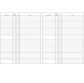 Registro libro soci SPA/SRL - 31 x 24,5 - 47pg - numerate - Edipro