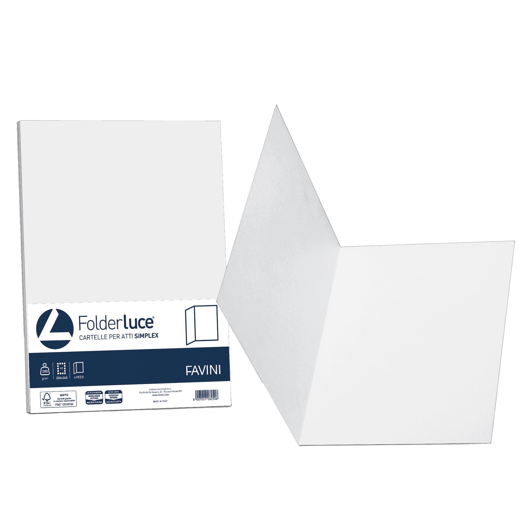 Cartellina semplice Acqua - 200 gr - A4 …