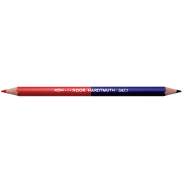 Matita bicolore grossa - rosso/blu - Koh.I.Noor - conf. 12 pezzi