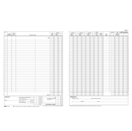 Registro Iva fatture - 31 x 24,5cm - …