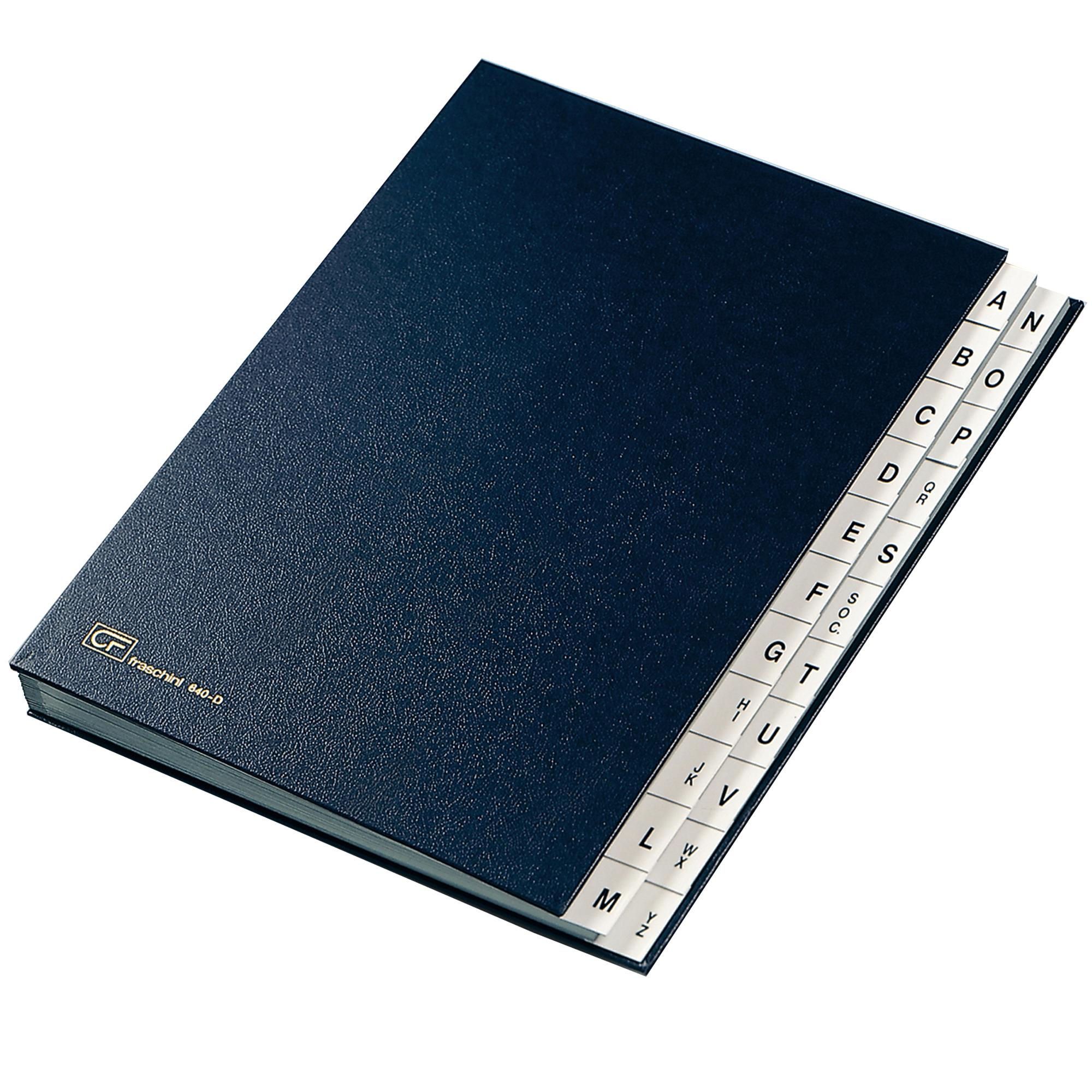 FRASCHINI 640-DB CLASSIFICATORE ALFABETICO A-Z IN DERMOIDE 240X340 …