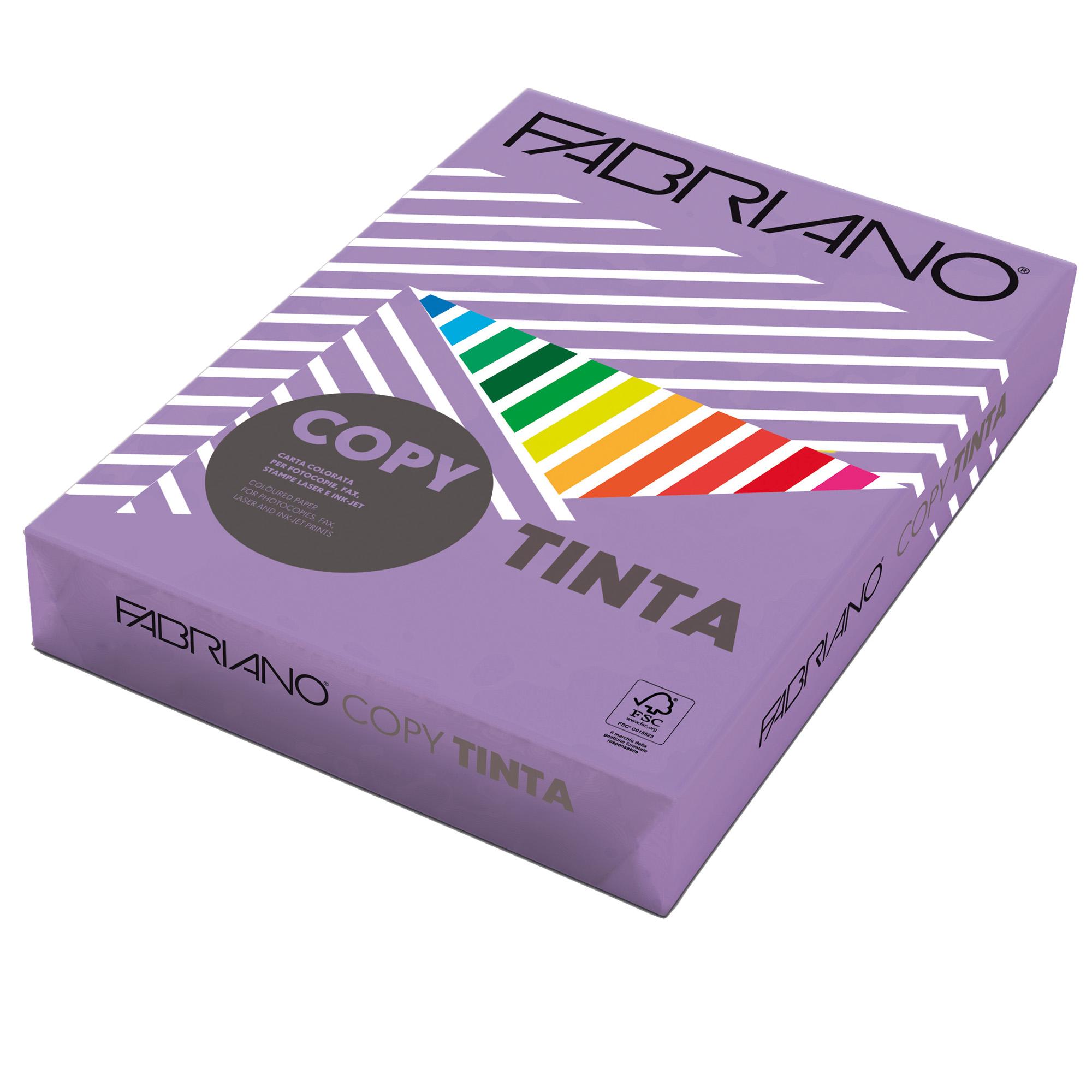 FabrianoColore - A4 - 80 gr - colori forti violetto - Fabriano - conf. 500 fogli