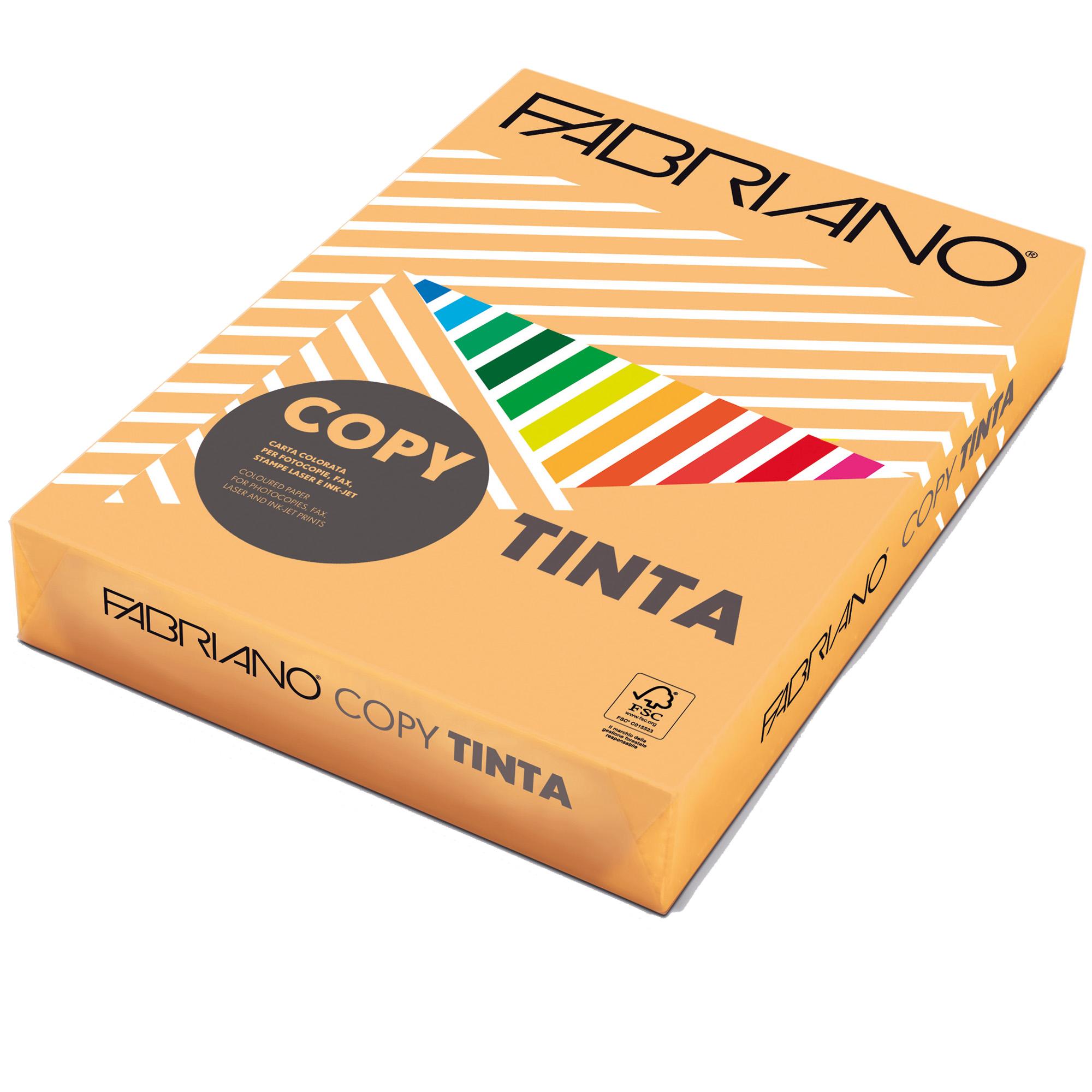 FabrianoColore - A4 - 80 gr - colori tenui albicocca - Fabriano - conf. 500 fogli