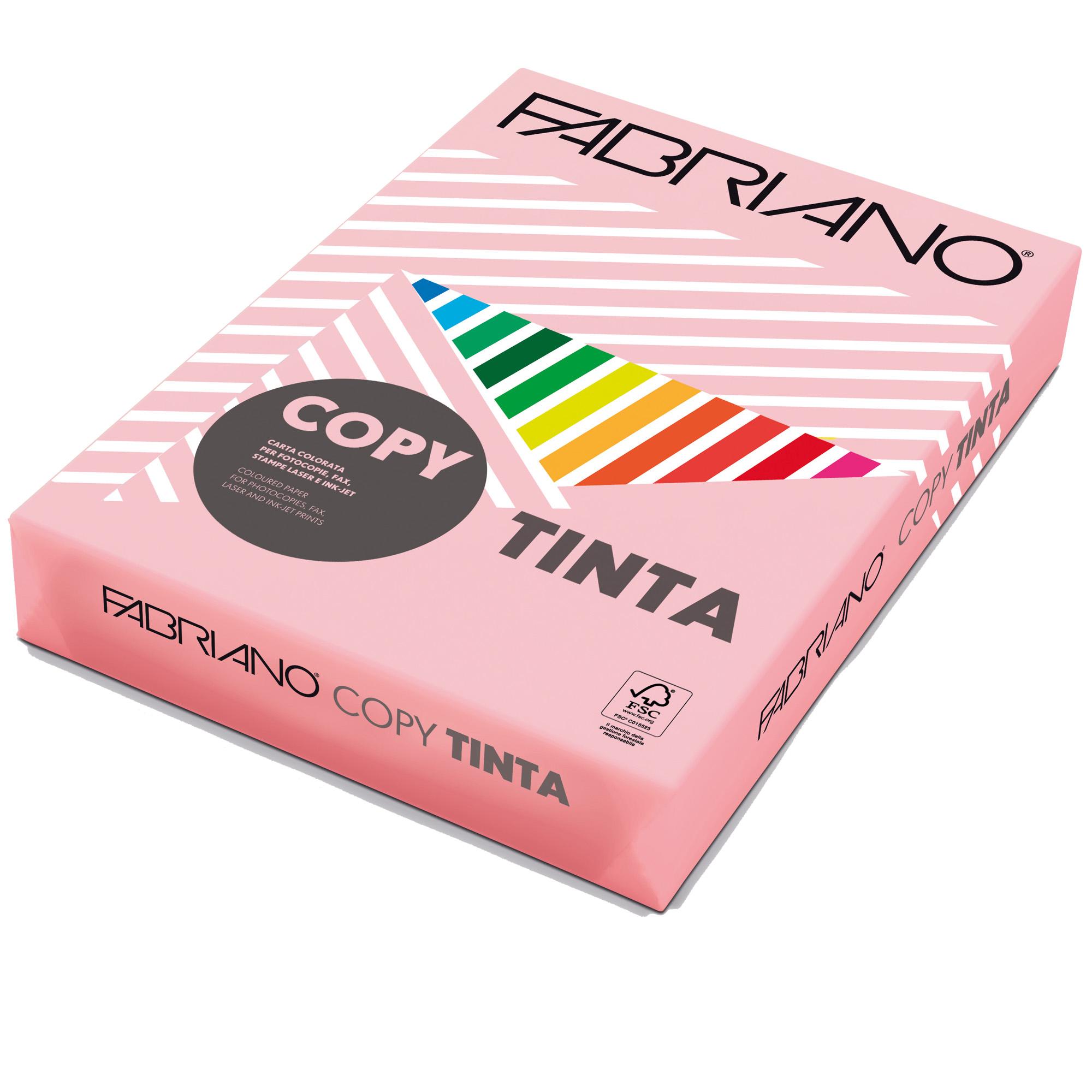 FabrianoColore - A3 - 80 gr - colori tenui rosa - Fabriano - conf. 250 fogli