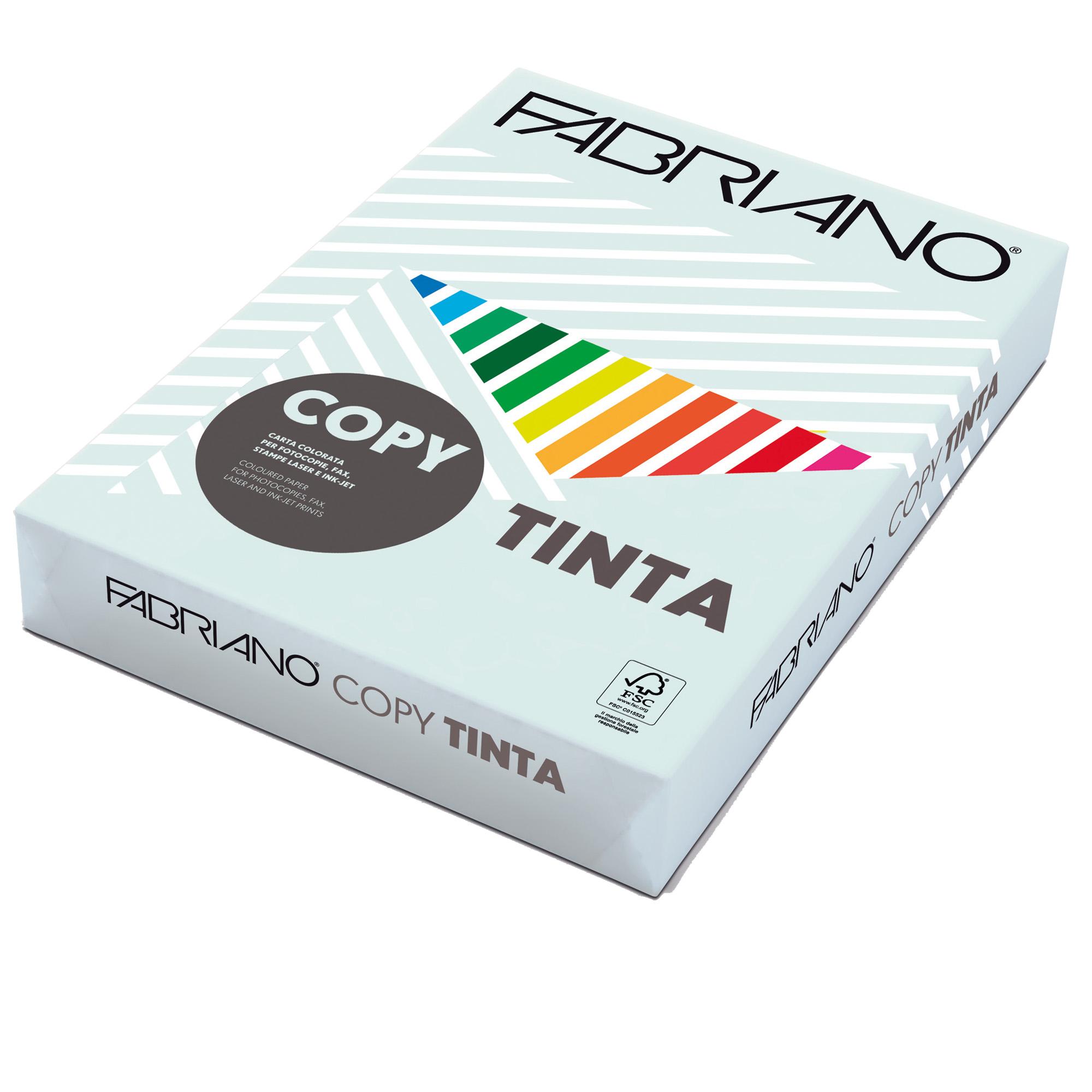 FabrianoColore - A3 - 80 gr - colori tenui celeste chiaro - Fabriano - conf. 250 fogli