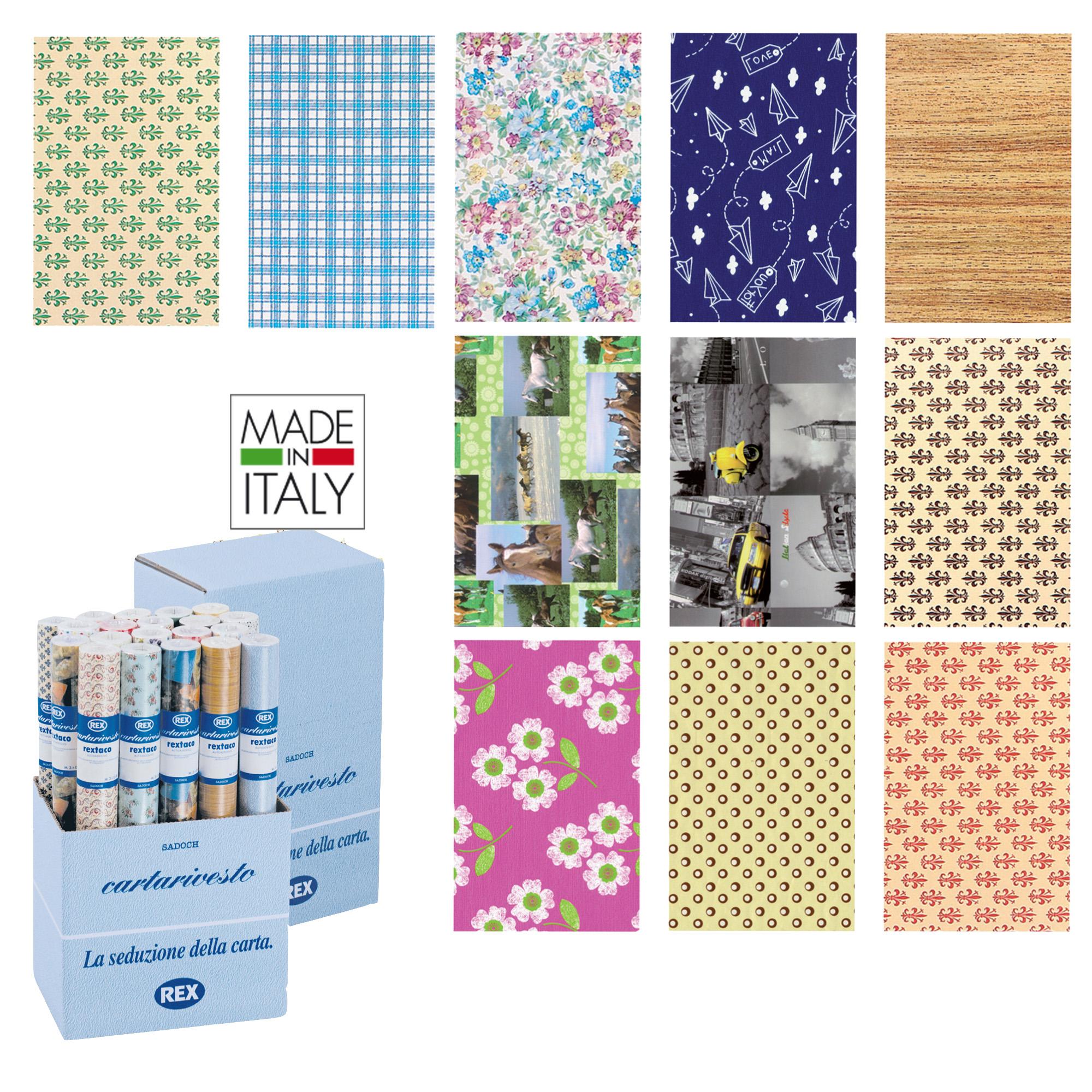 Rotoli Cartarivesto Rex 58 - lavabile - 50 …