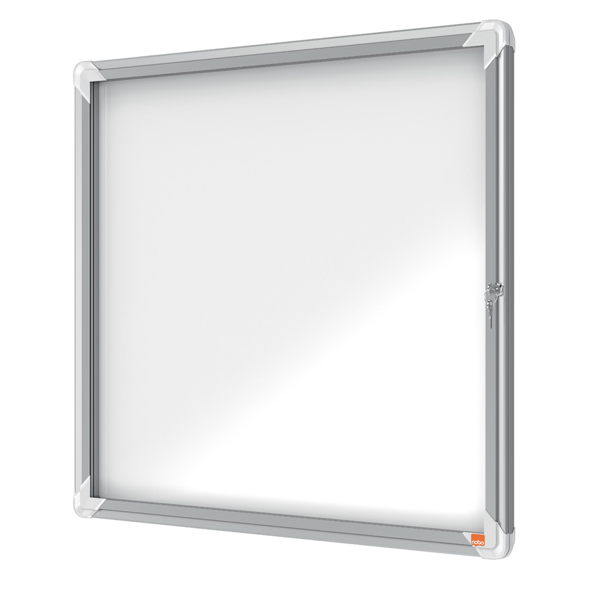 Bacheca per esterni - fondo magnetico bianco - …