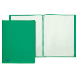 Portalistini Sviluppo - buccia - PP - 22 x 30 cm - 20 buste - verde - Favorit