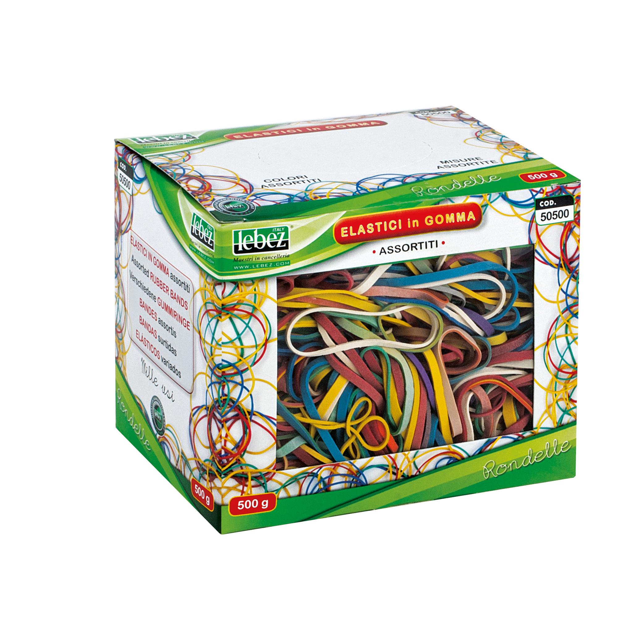 Lebez - Elastici - 500 g - assortiti