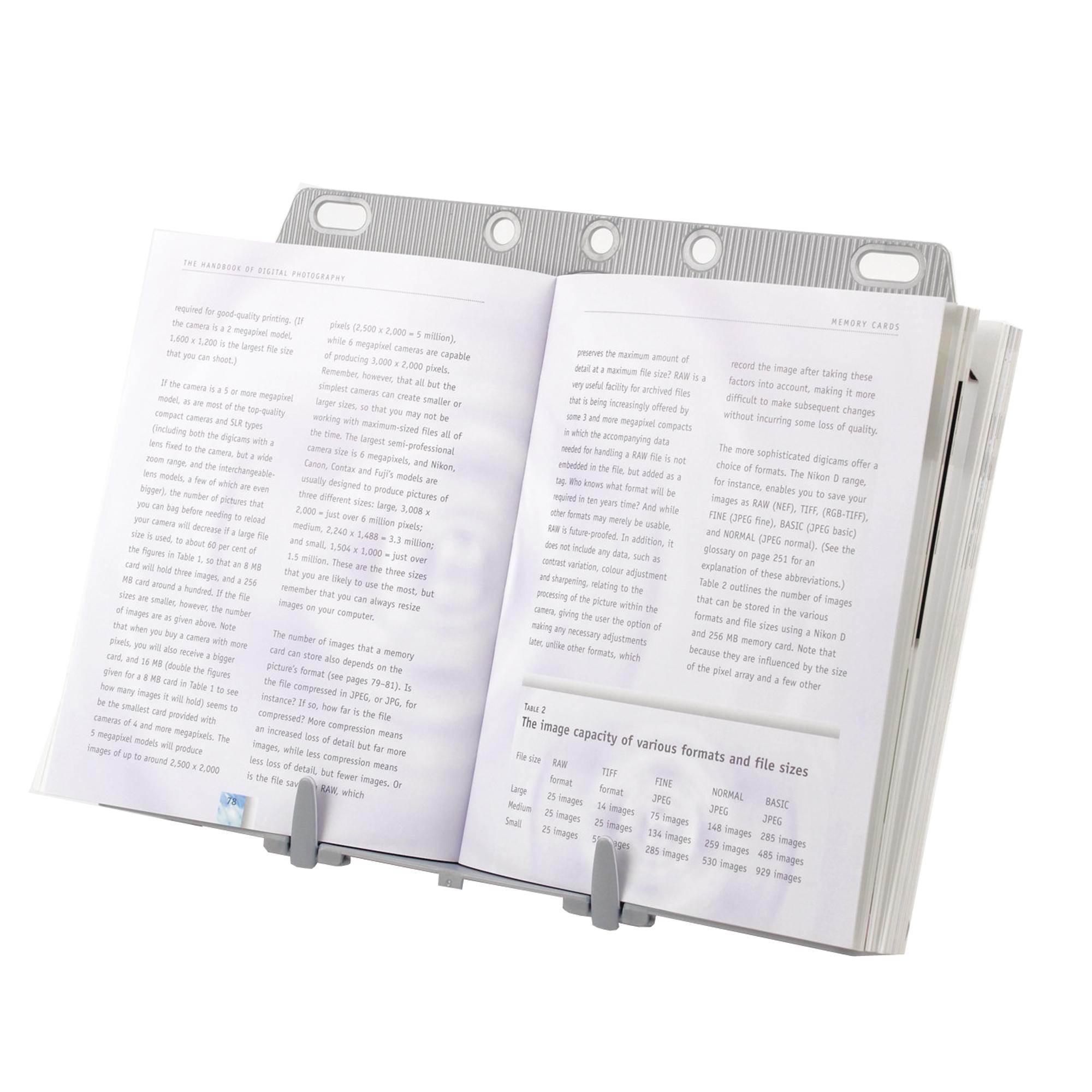 Leggio Booklift - formato A4 - silver - Fellowes