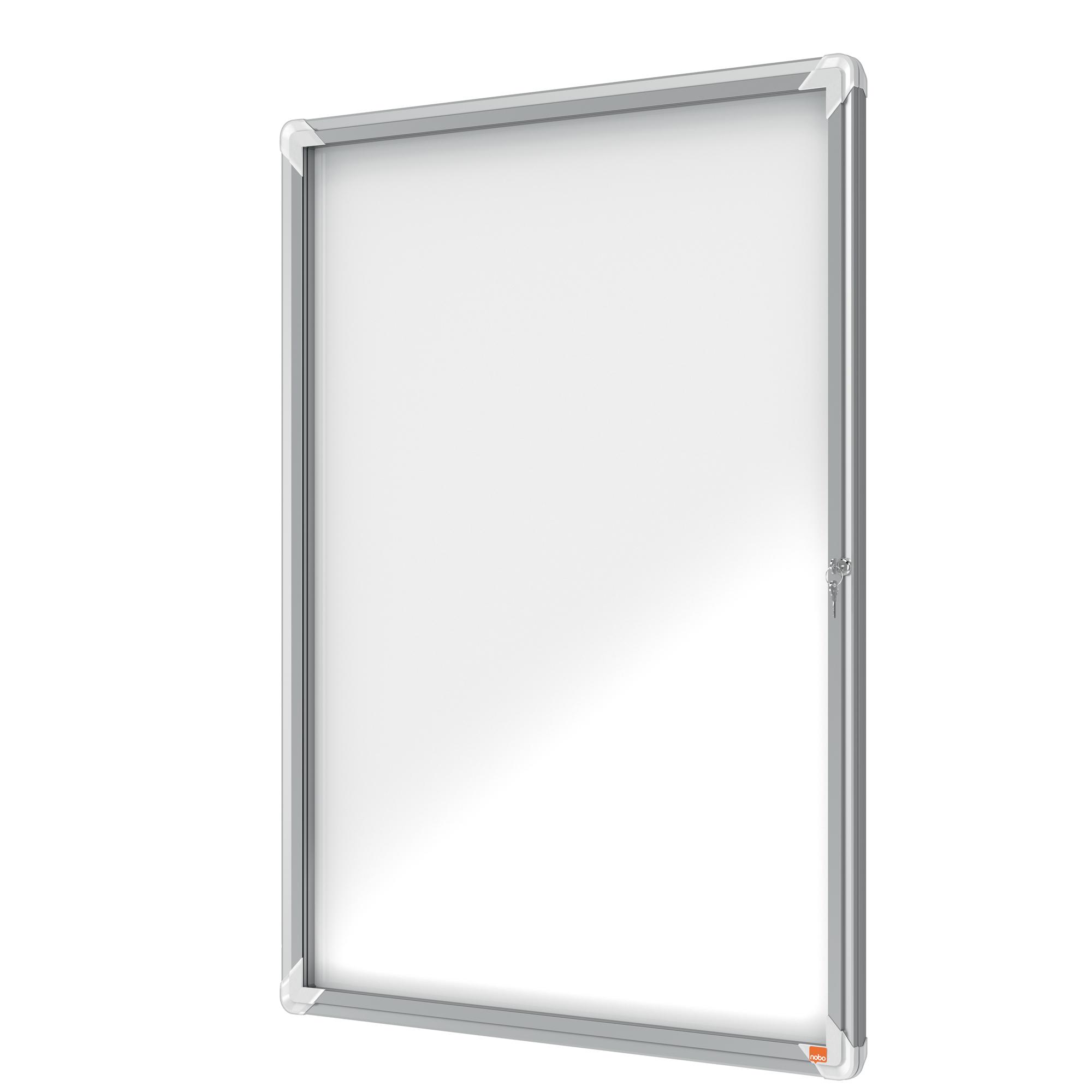 Bacheca per esterni - fondo magnetico bianco - …