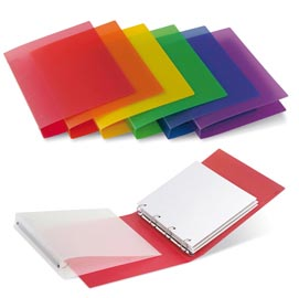 Raccoglitore Myto - 22 x 30 cm - 4 anelli tondi 30 mm - dorso 3,5 cm - colori assortiti - Sei Rota