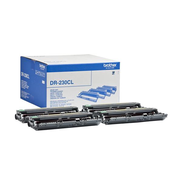 Brother DR230CL - Nero, giallo, ciano, magenta - originale - kit tamburo - per Brother DCP-9010CN, HL-3040CN, HL-3070CW, MFC-9120CN, MFC-9320CW