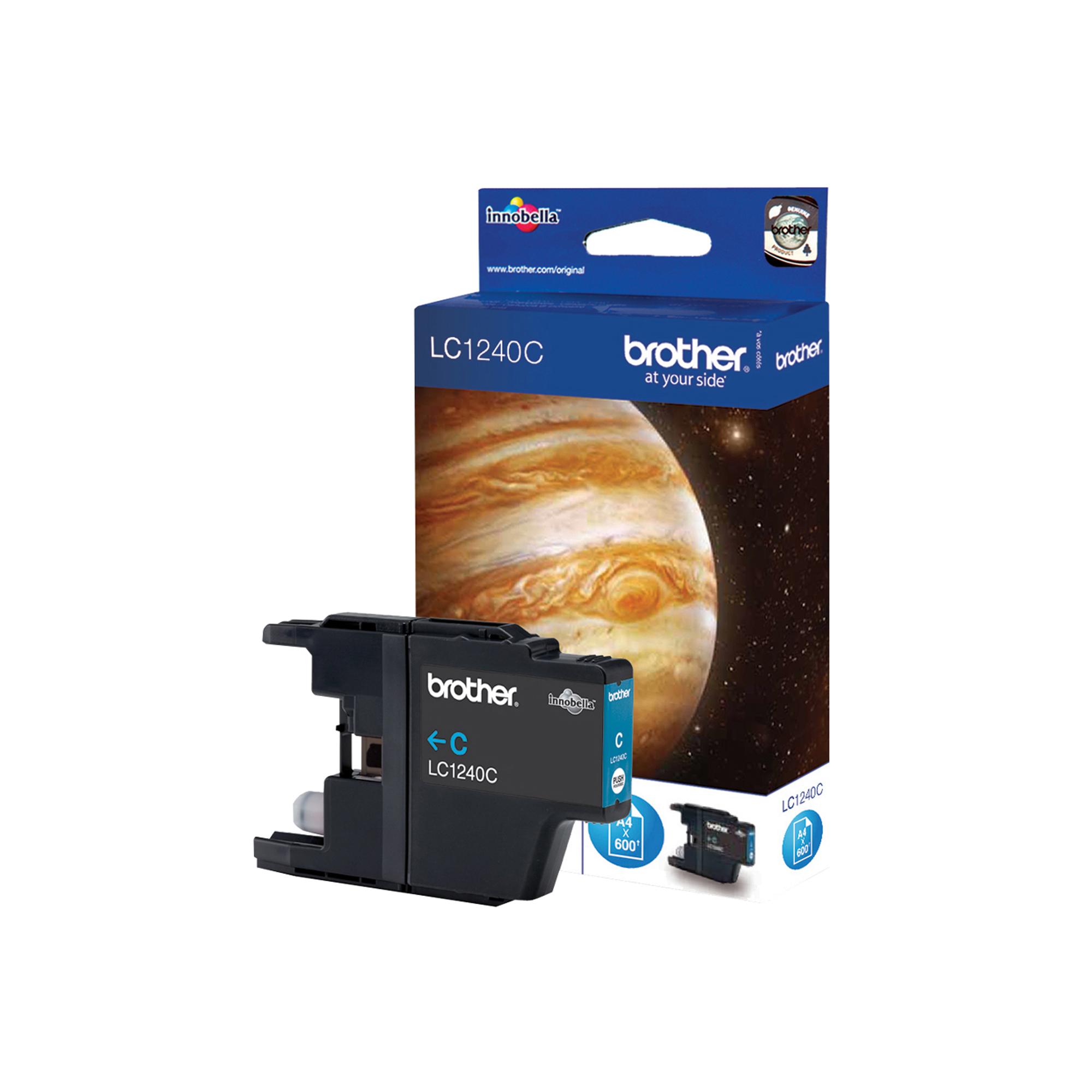 Brother LC1240C - Ciano - originale - cartuccia d'inchiostro - per Brother DCP-J525, J725, J925, MFC-J430, J5910, J625, J6510, J6710, J6910, J825