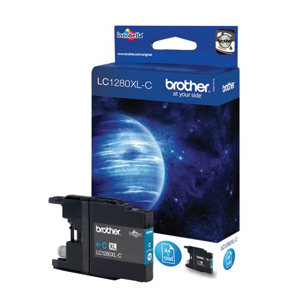 Brother LC1280XLC - Ciano - originale - cartuccia d'inchiostro - per Brother MFC-J5910DW, MFC-J6510DW, MFC-J6710DW, MFC-J6910DW