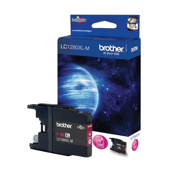 Brother LC1280XLM - Magenta - originale - cartuccia d'inchiostro - per Brother MFC-J5910DW, MFC-J6510DW, MFC-J6710DW, MFC-J6910DW