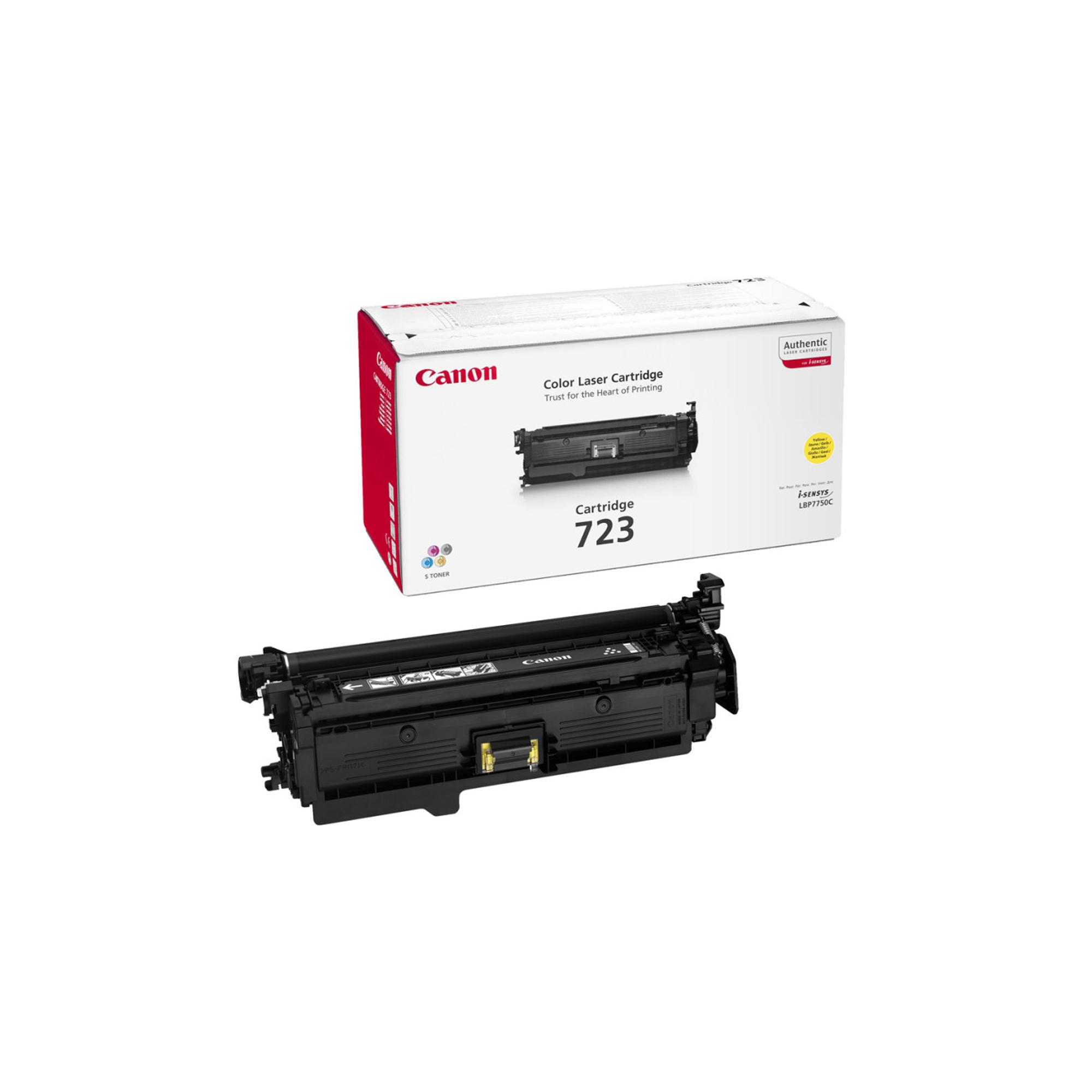 Canon 723 Y - Giallo - originale - cartuccia toner - per i-SENSYS LBP7750Cdn