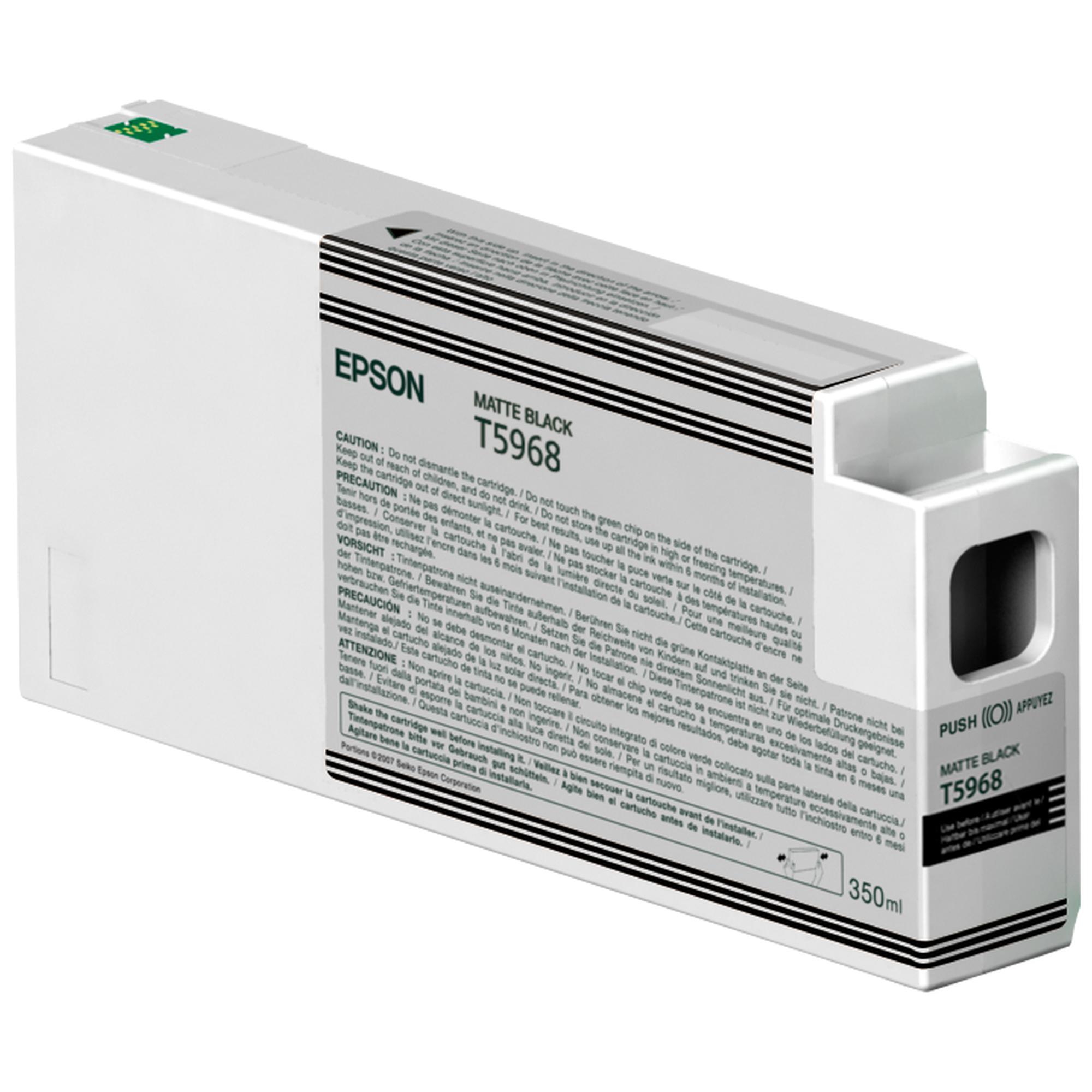 Epson - Tanica - Nero opaco - T5968 - C13T59680N - 350ml