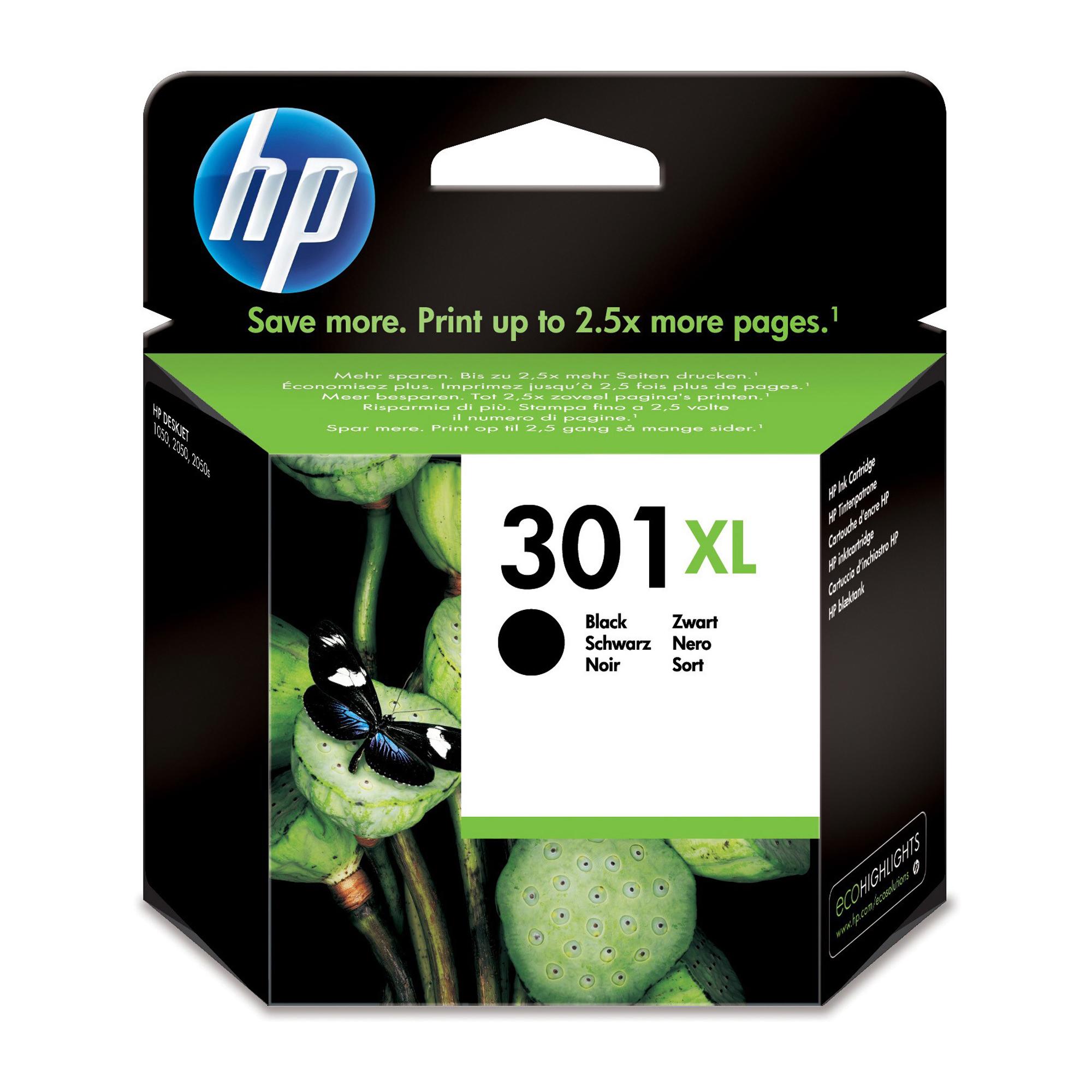 HP 301XL CARTUCCIA INK-JET 8 ML NERO